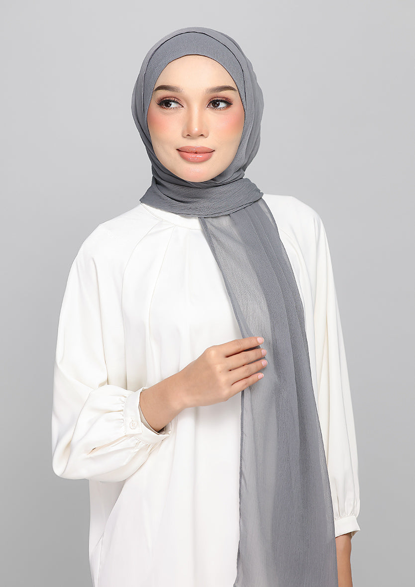 Quiet Shade - BASICS Plain Lite Chiffon